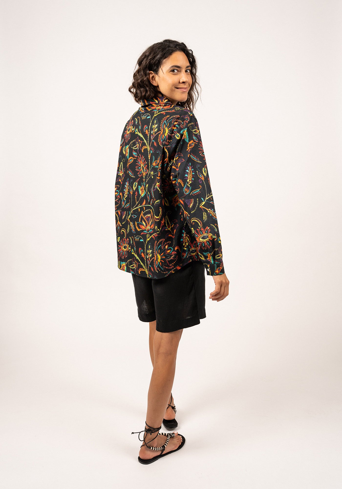 Chemise Marion (NOIR EVASION)