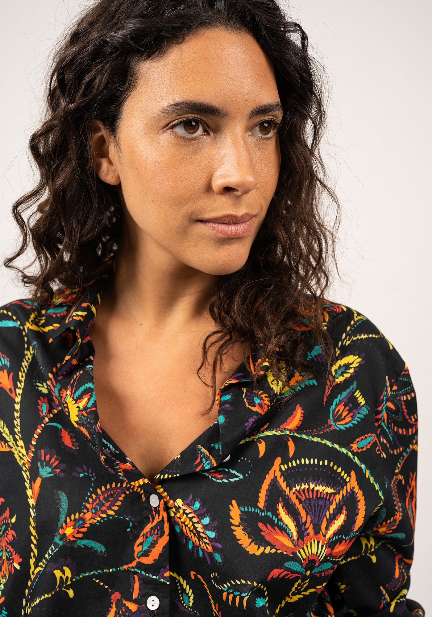Chemise Marion (NOIR EVASION)