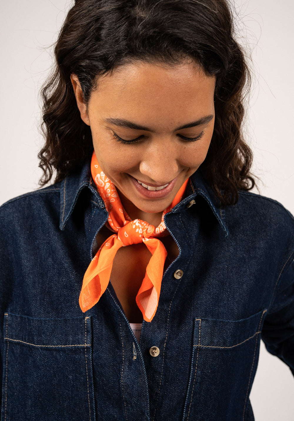 Foulard bandana (ORANGE FLUO)