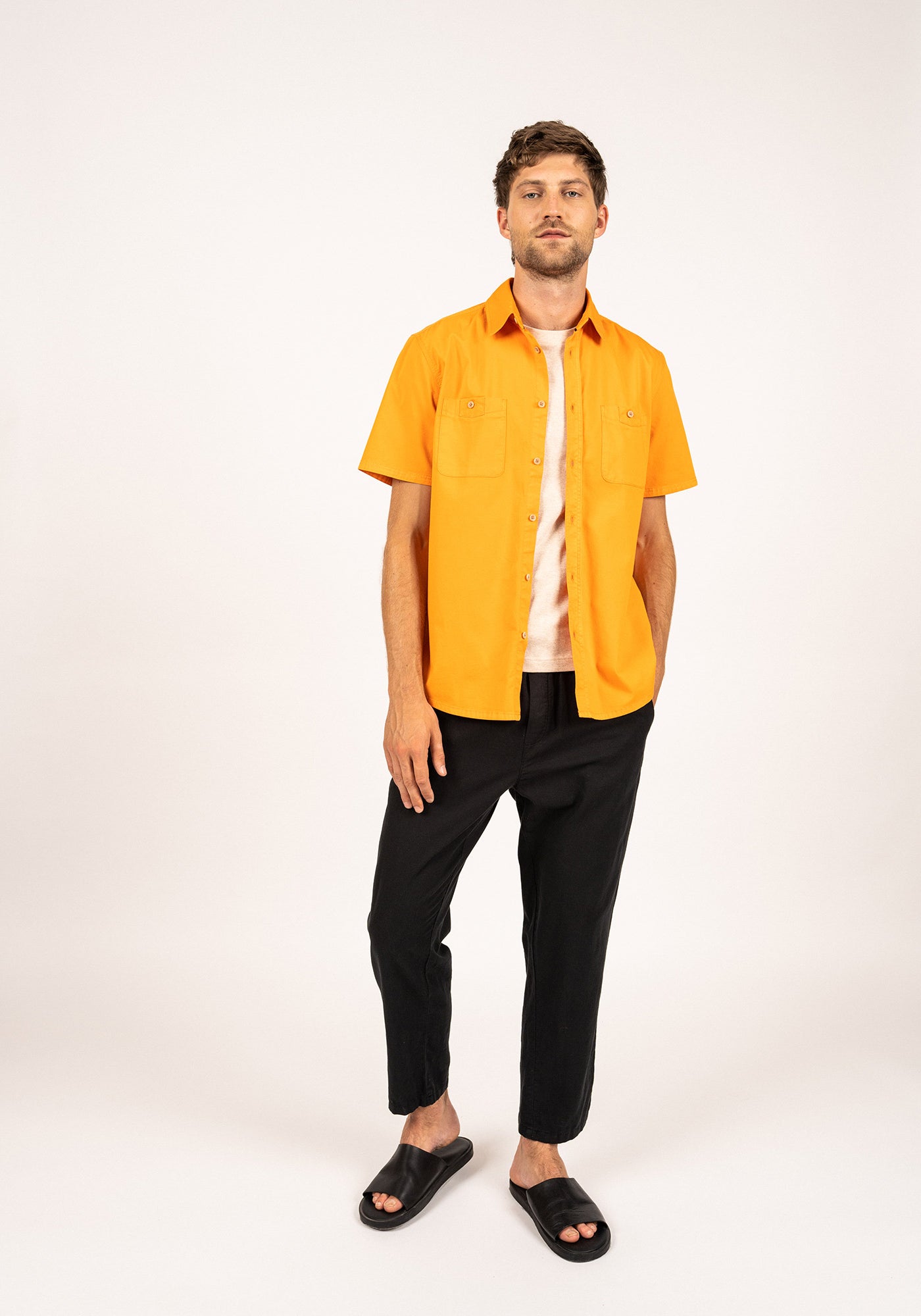 Chemise Arkan (TANGERINE)