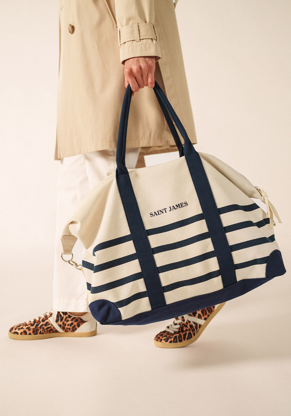 Sac Week-end (ECRU/MARINE)