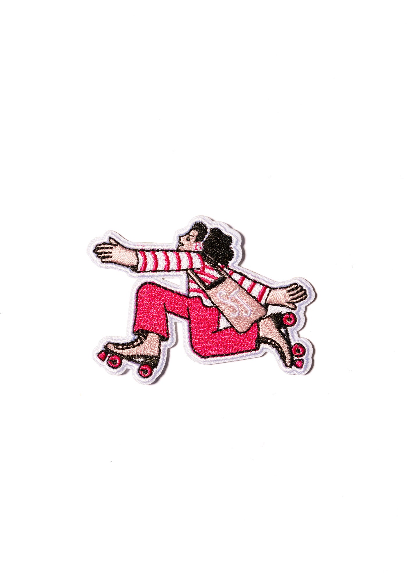 Ecusson thermocollant - Femme à roller (MULTICO)