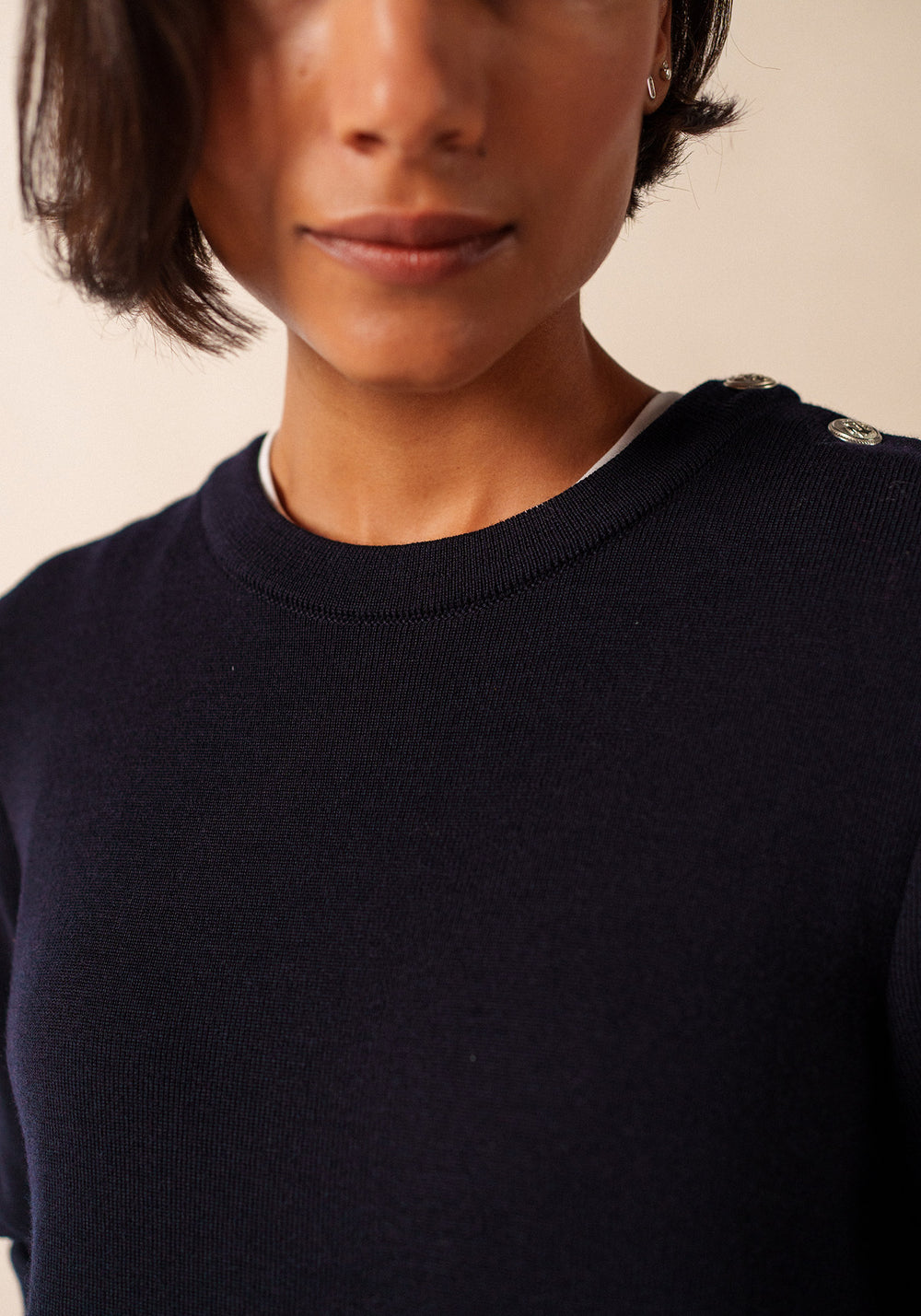 Robe longue Marée (NAVY)