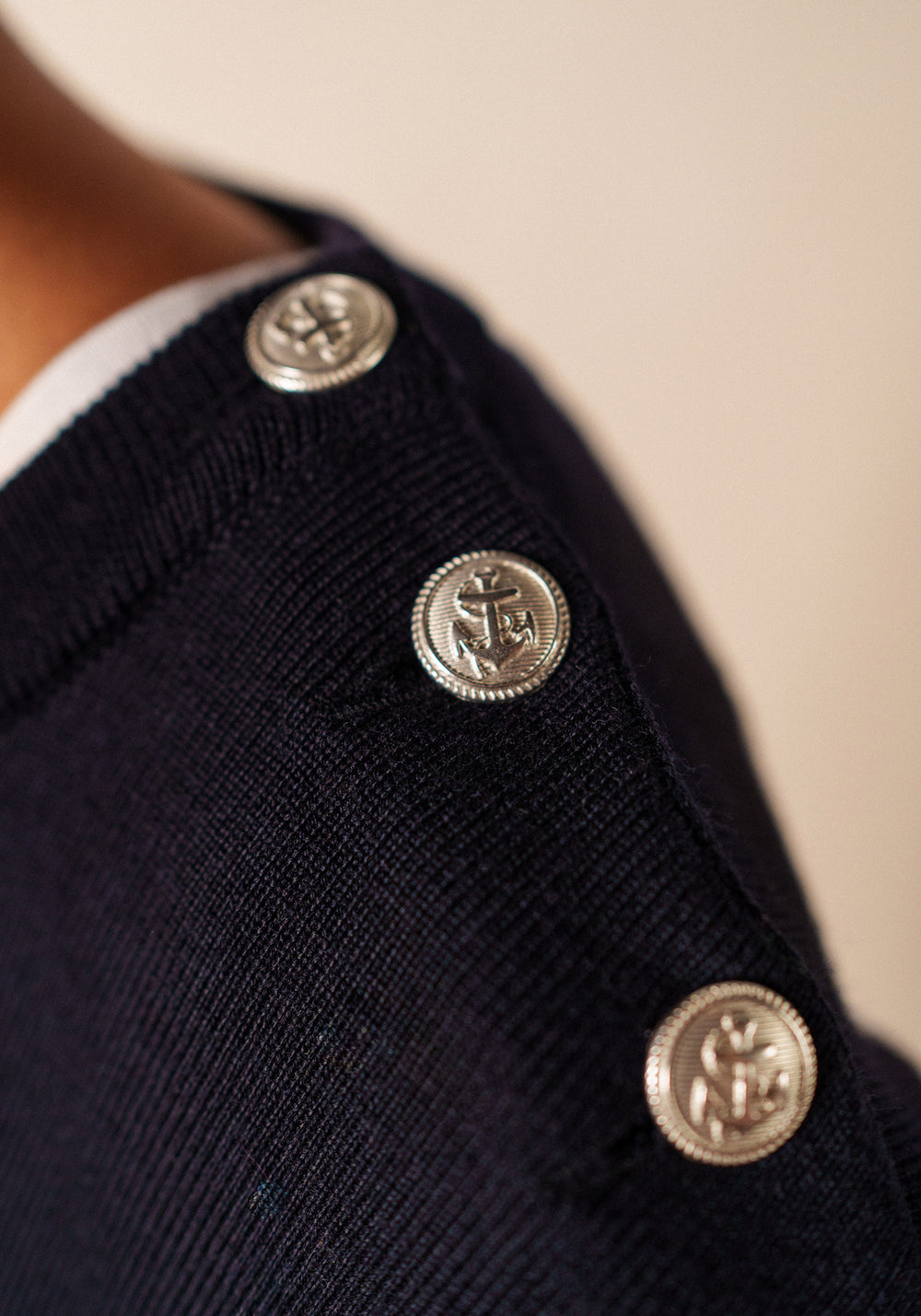 Robe longue Marée (NAVY)