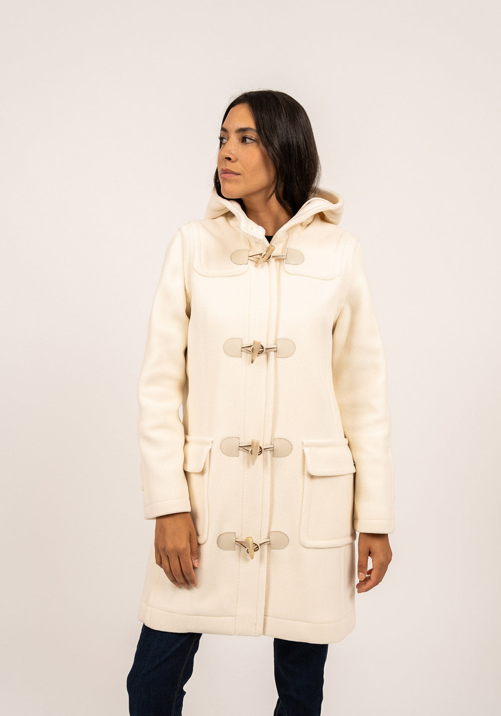Duffle-coat Vénus (BLANC D'HIVER)