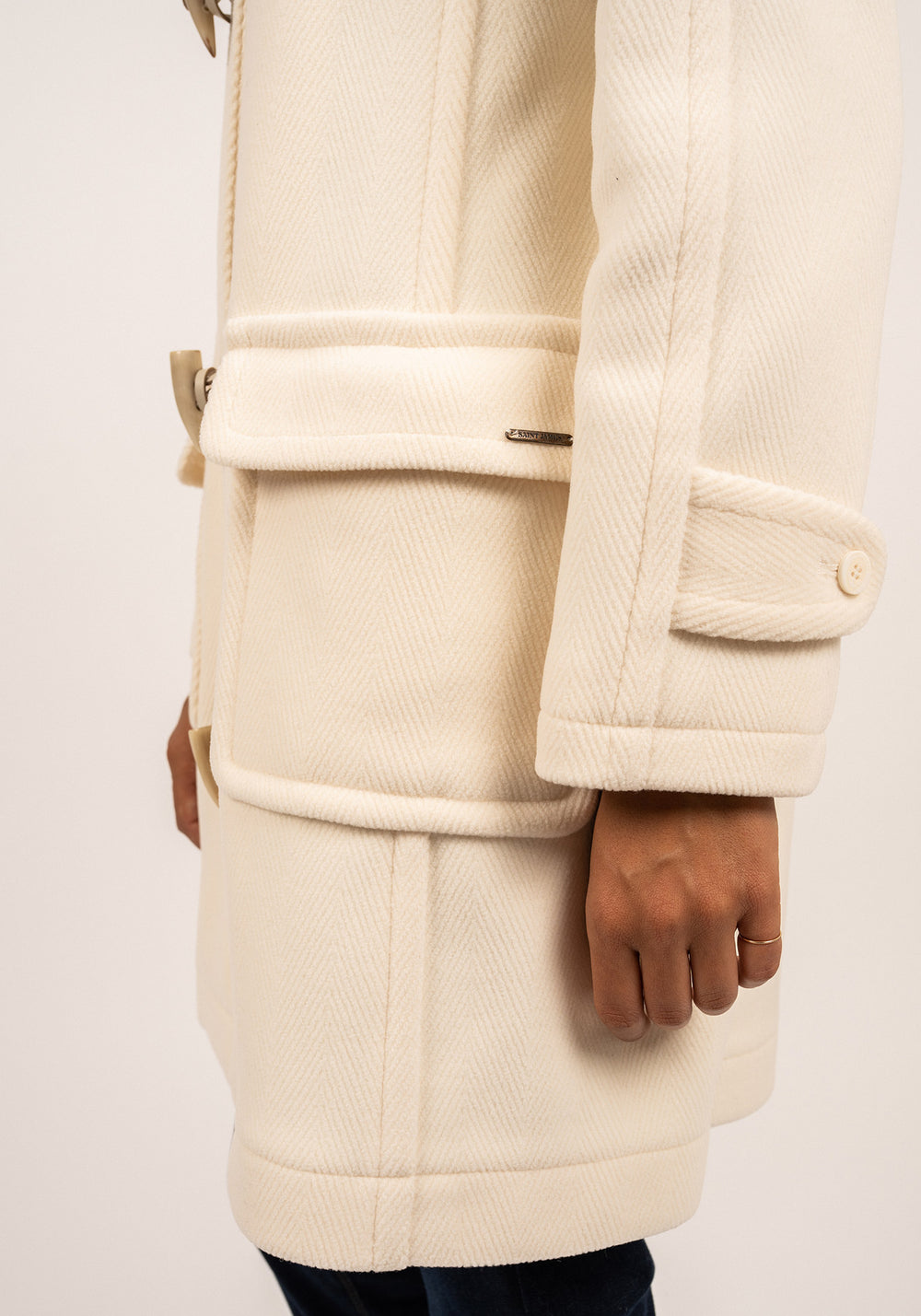 Duffle-coat Vénus (BLANC D'HIVER)