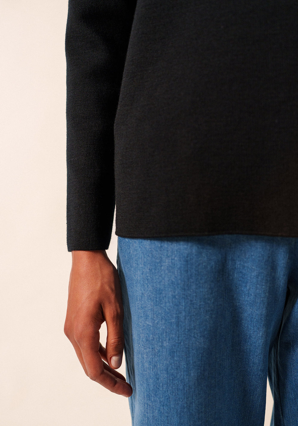 Pull marin Brégançon (NOIR)