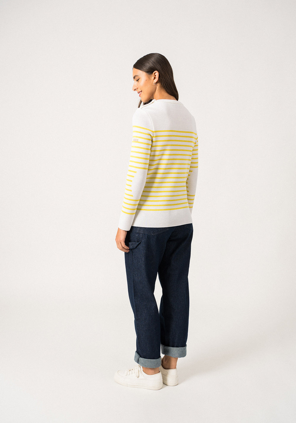 Pull marin Brégançon (BLANC/ACIDULE)