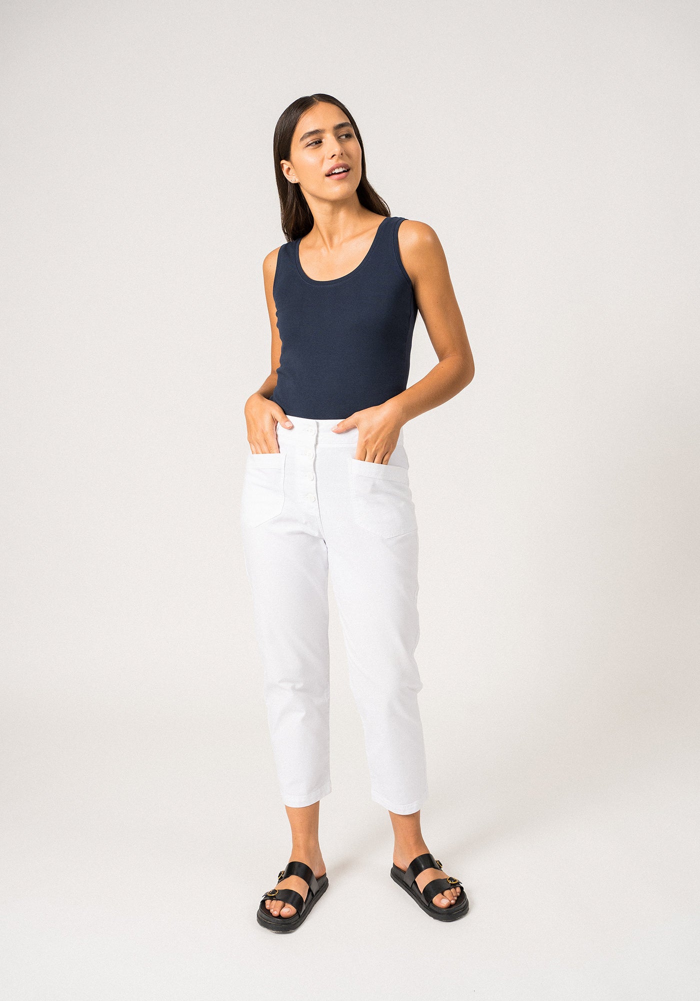 Pantalon Salomé (BLANC)