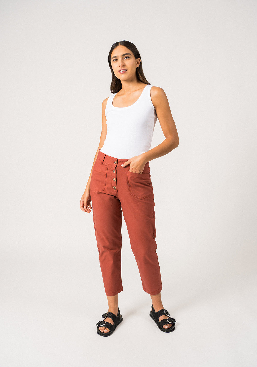 Pantalon Salomé (TERRACOTTA)