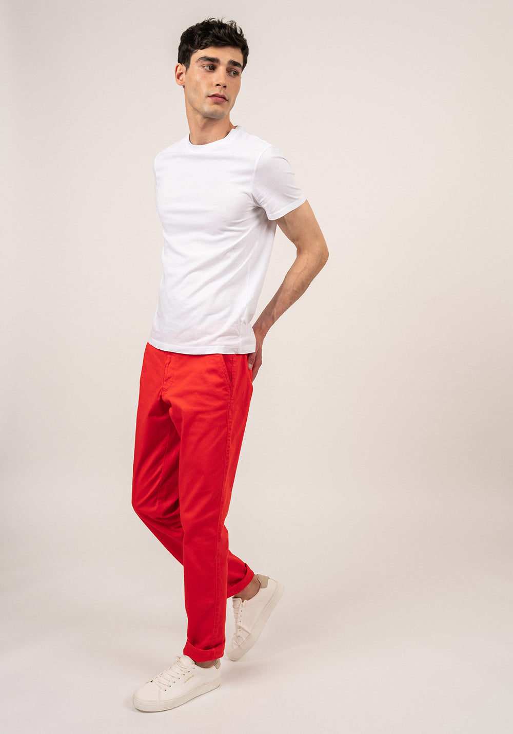 Pantalon chino Voile Eté (SANGUINE)