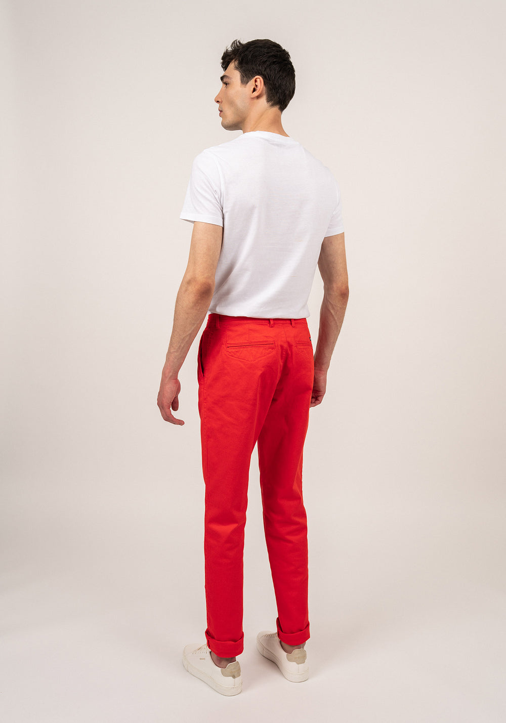 Pantalon chino Voile Eté (SANGUINE)