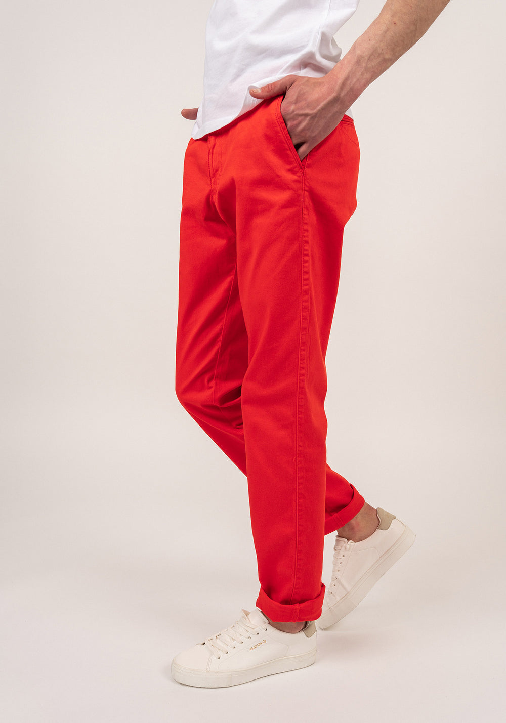 Pantalon chino Voile Eté (SANGUINE)