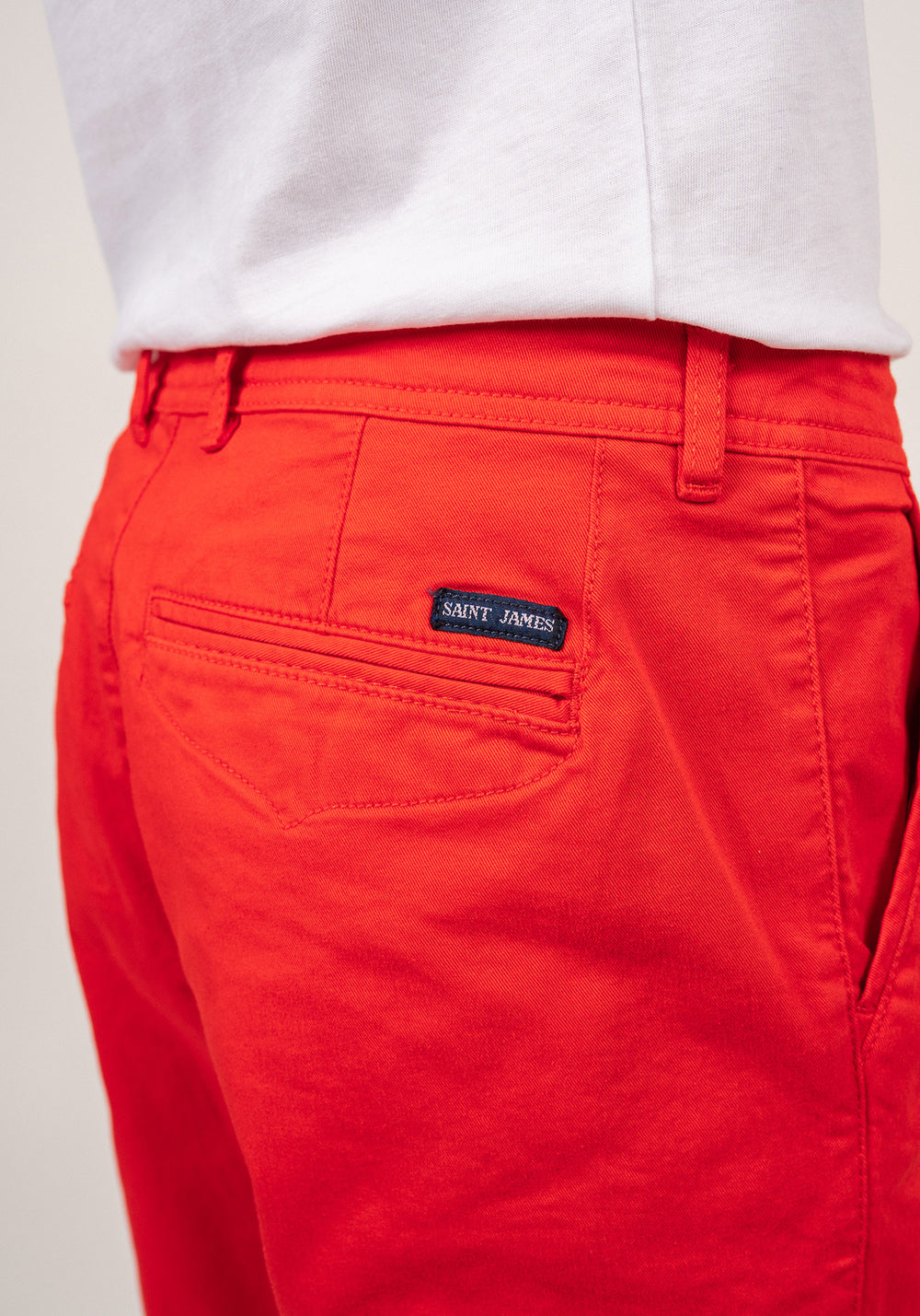 Pantalon chino Voile Eté (SANGUINE)