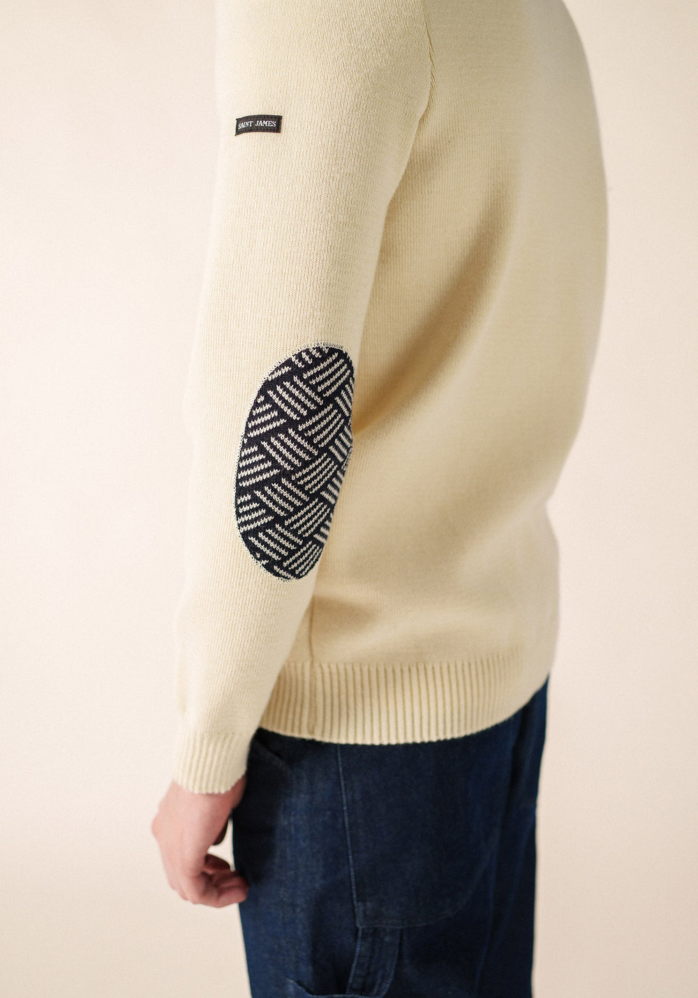 Pull marin Cancale Equipage (ECRU/MARINE)