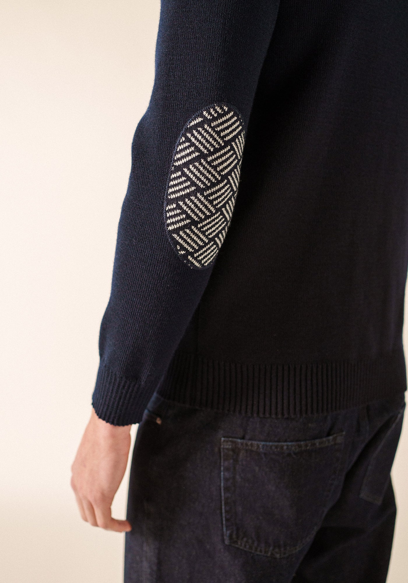 Pull marin Cancale Equipage (MARINE/ECRU)
