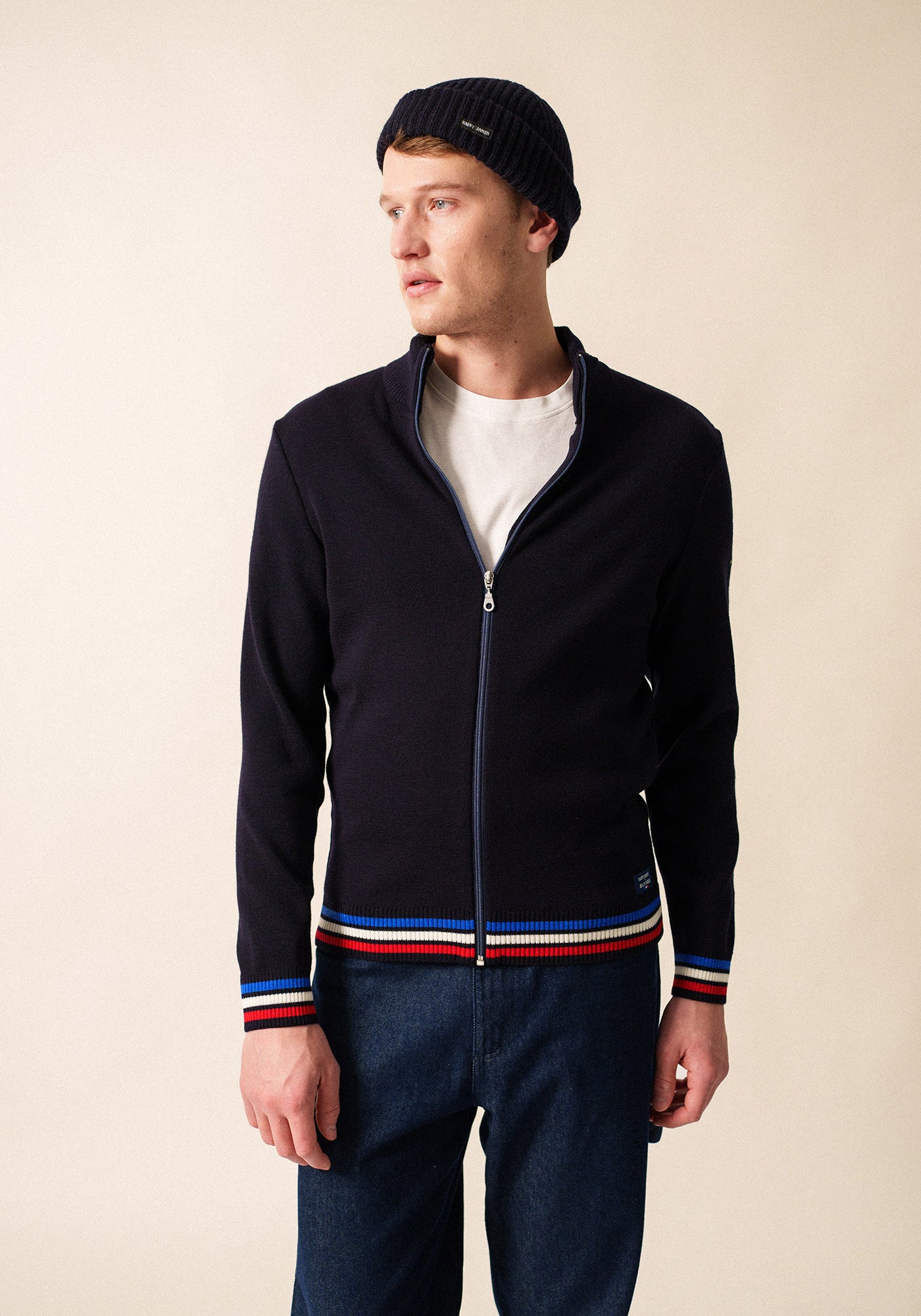 Gilet tricolore x l'Elysée (NAVY/MULTICO)