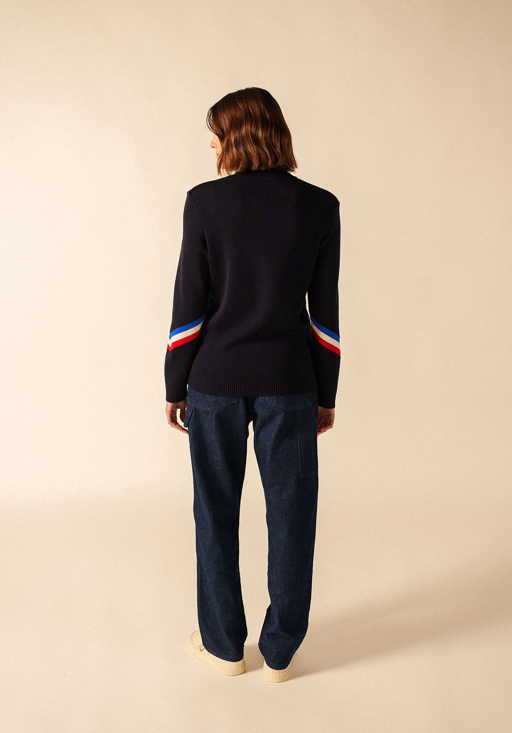 Pull Mondiovision x l'Elysée (NAVY/MULTICO)