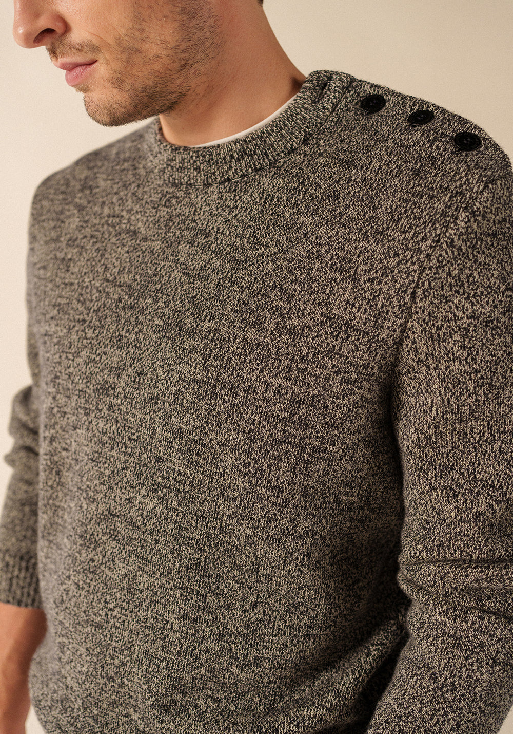 Pull marin Cancale (NAVY/ECRU)