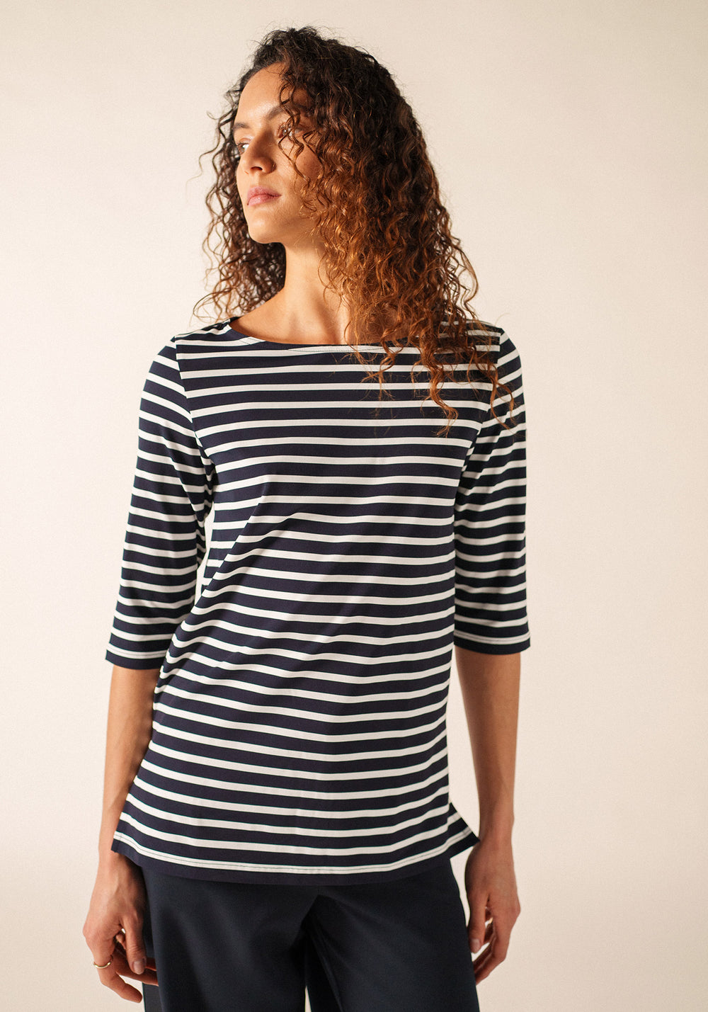 Marinière Phare (NAVY/NEIGE)