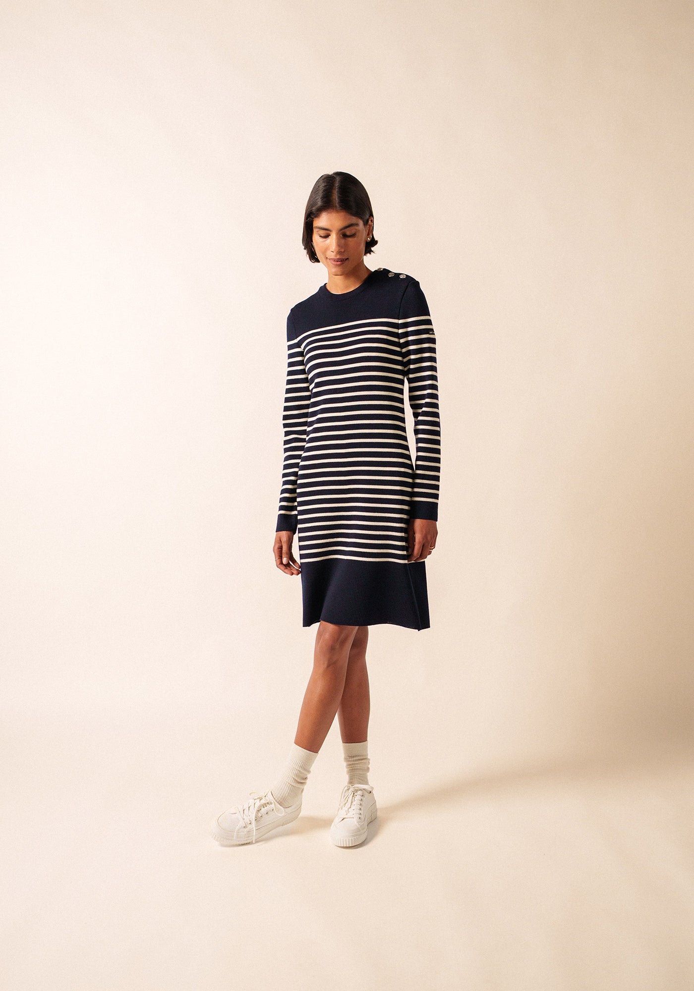 Robe Grande Marée (NAVY/ECUME)