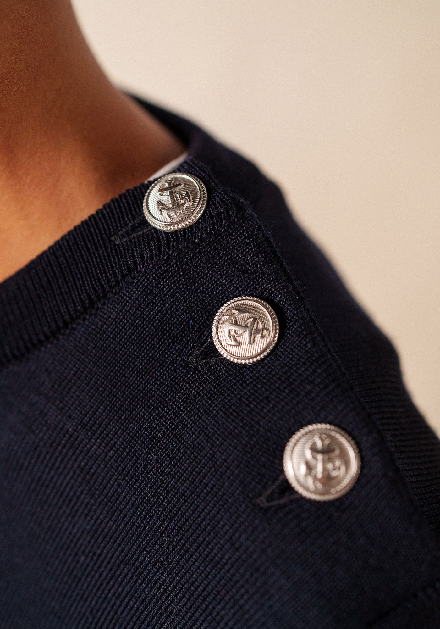 Robe Grande Marée (NAVY/ECUME)