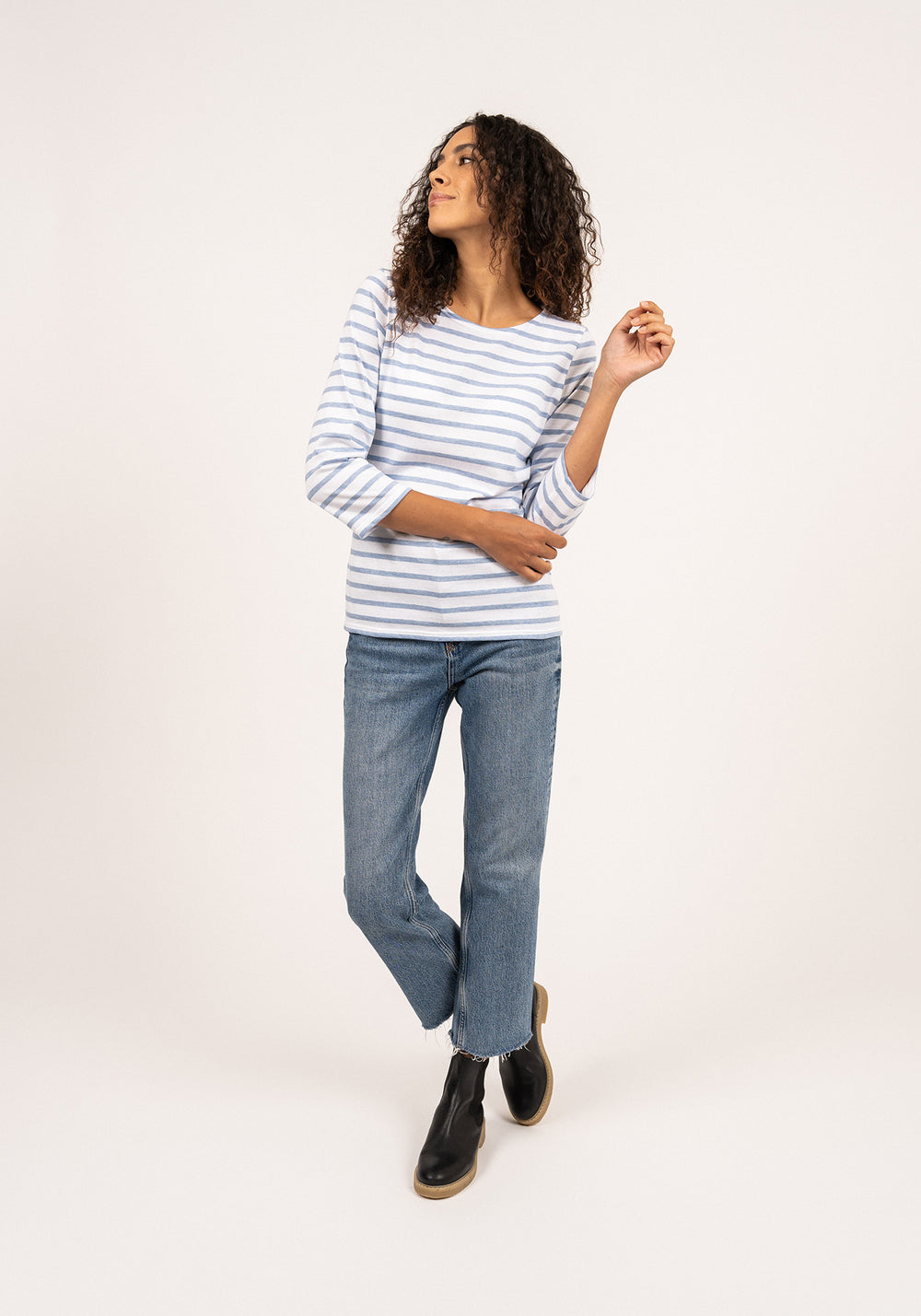 Marinière Galathée (NEIGE/DENIM)