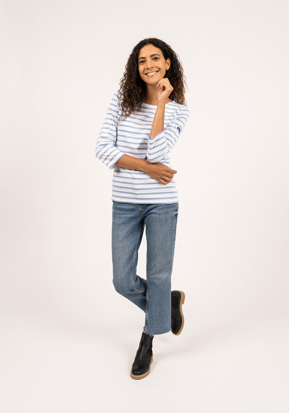 Marinière Galathée (NEIGE/DENIM)