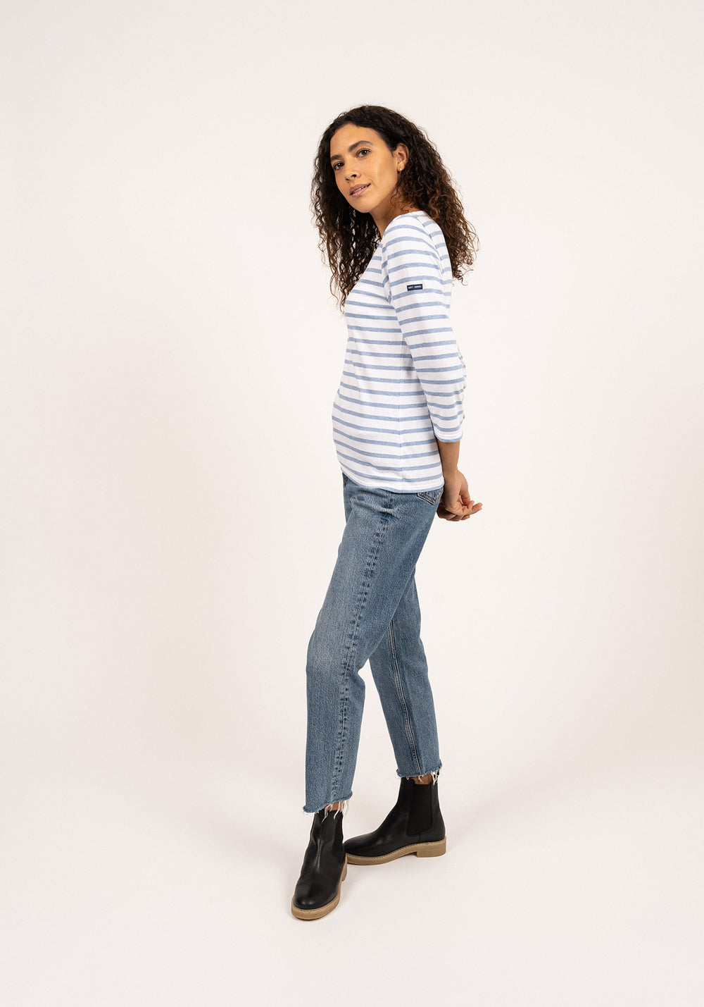 Marinière Galathée (NEIGE/DENIM)