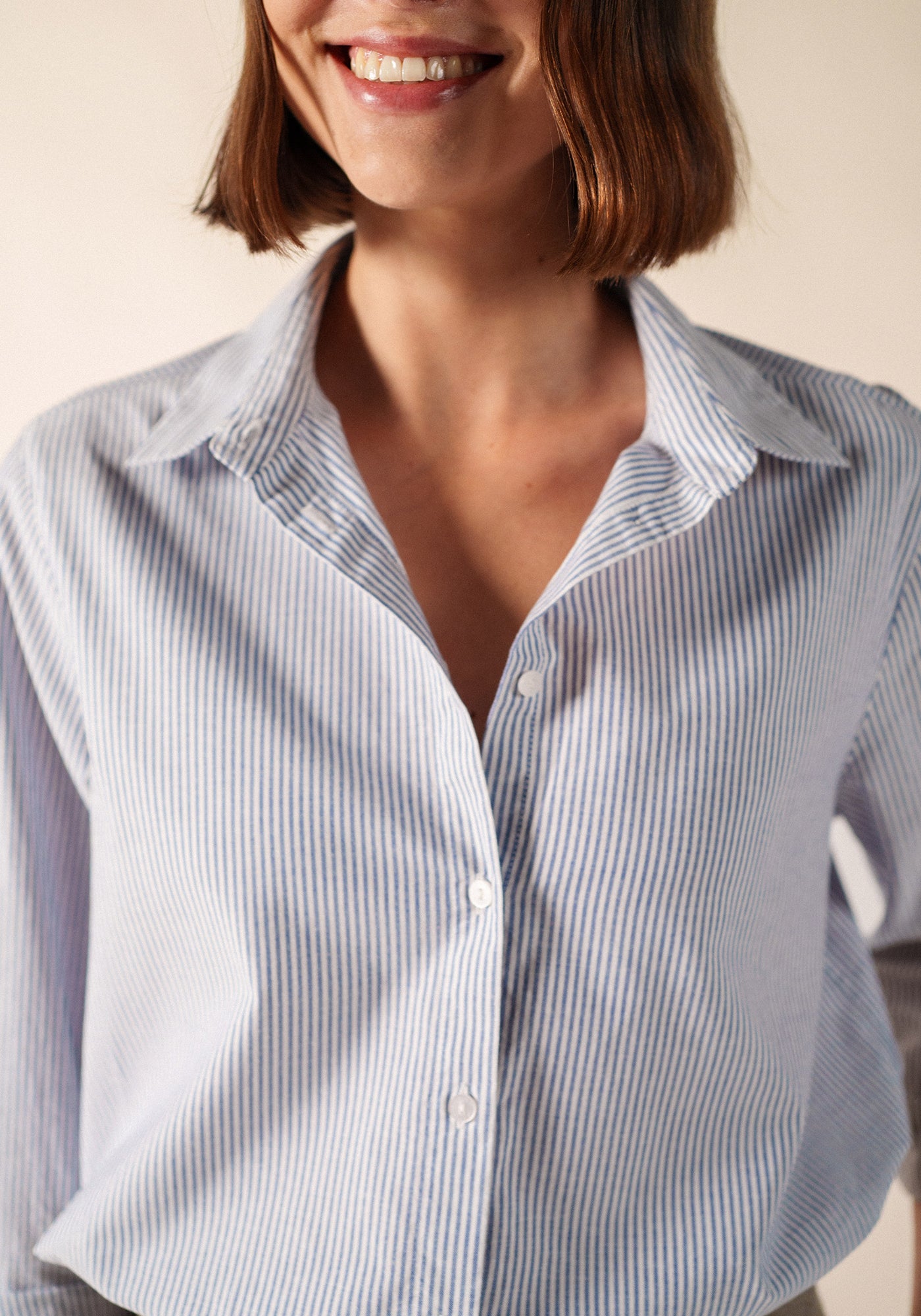 Chemise Léna (BLANC/BLEU)