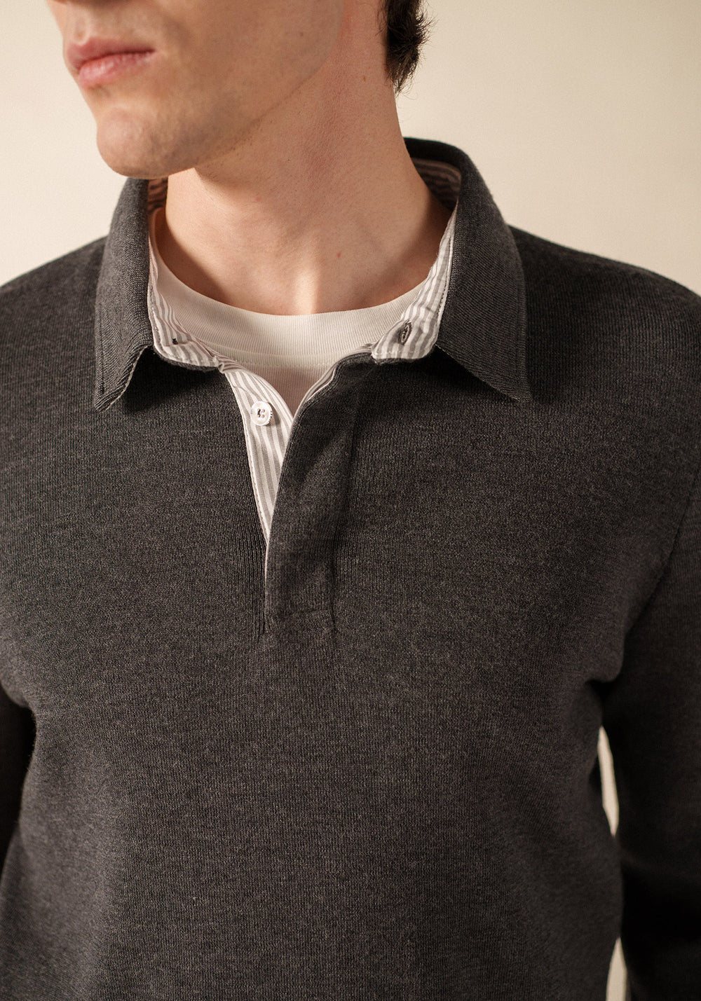 Pull Baden (GRIS FONCE)