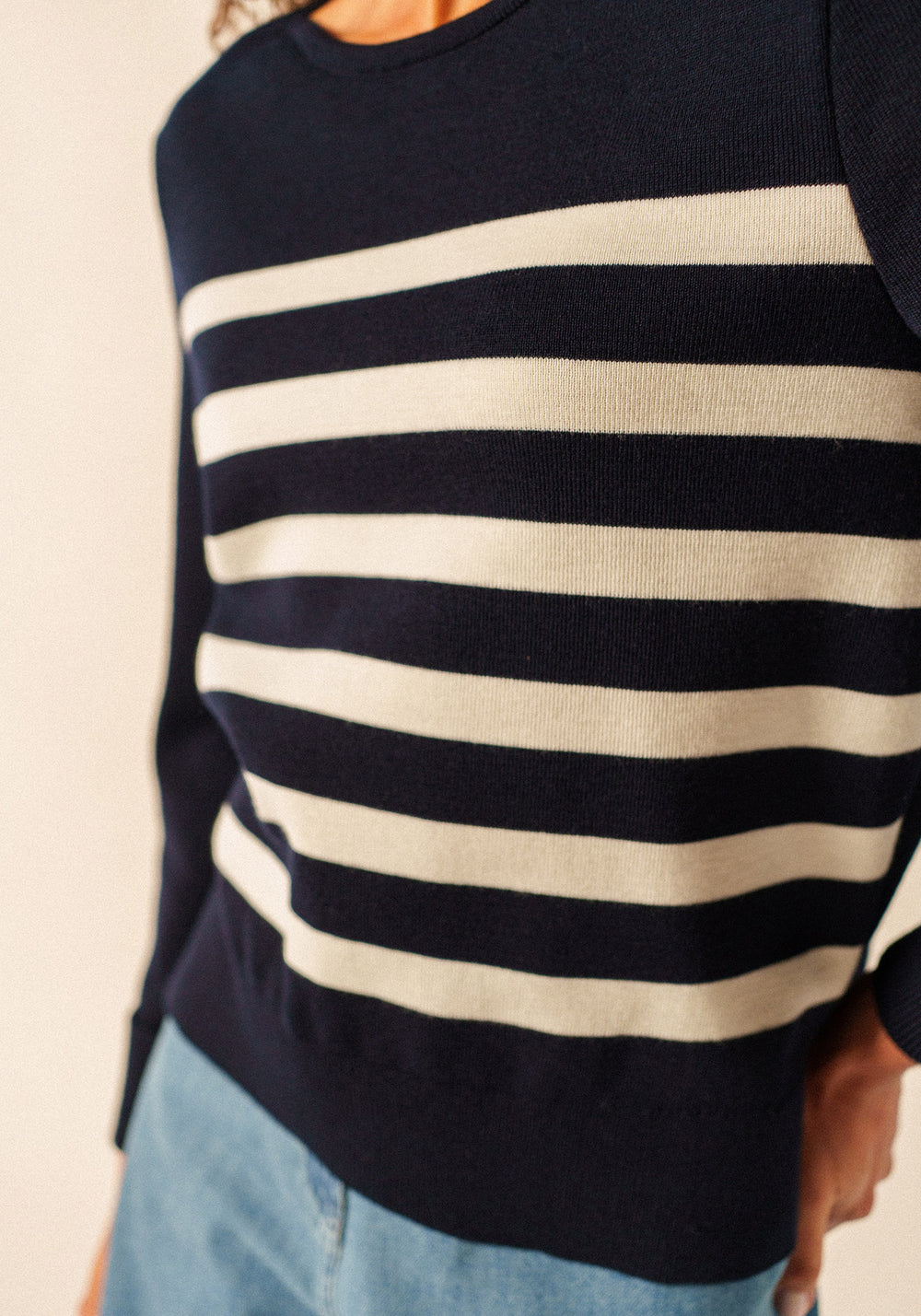 Pull Marseillan (NAVY/BLANC)