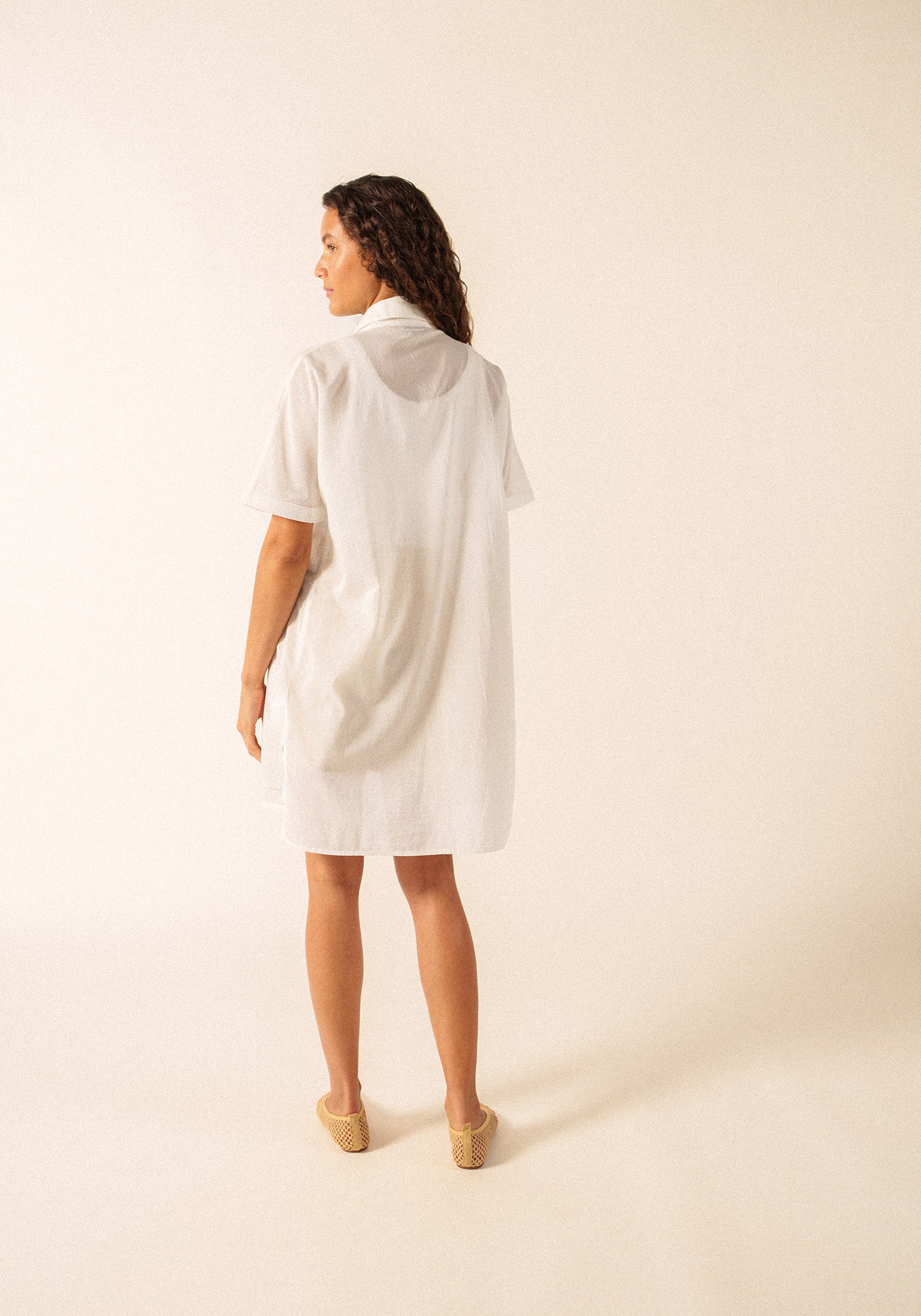 Robe de plage (BLANC)