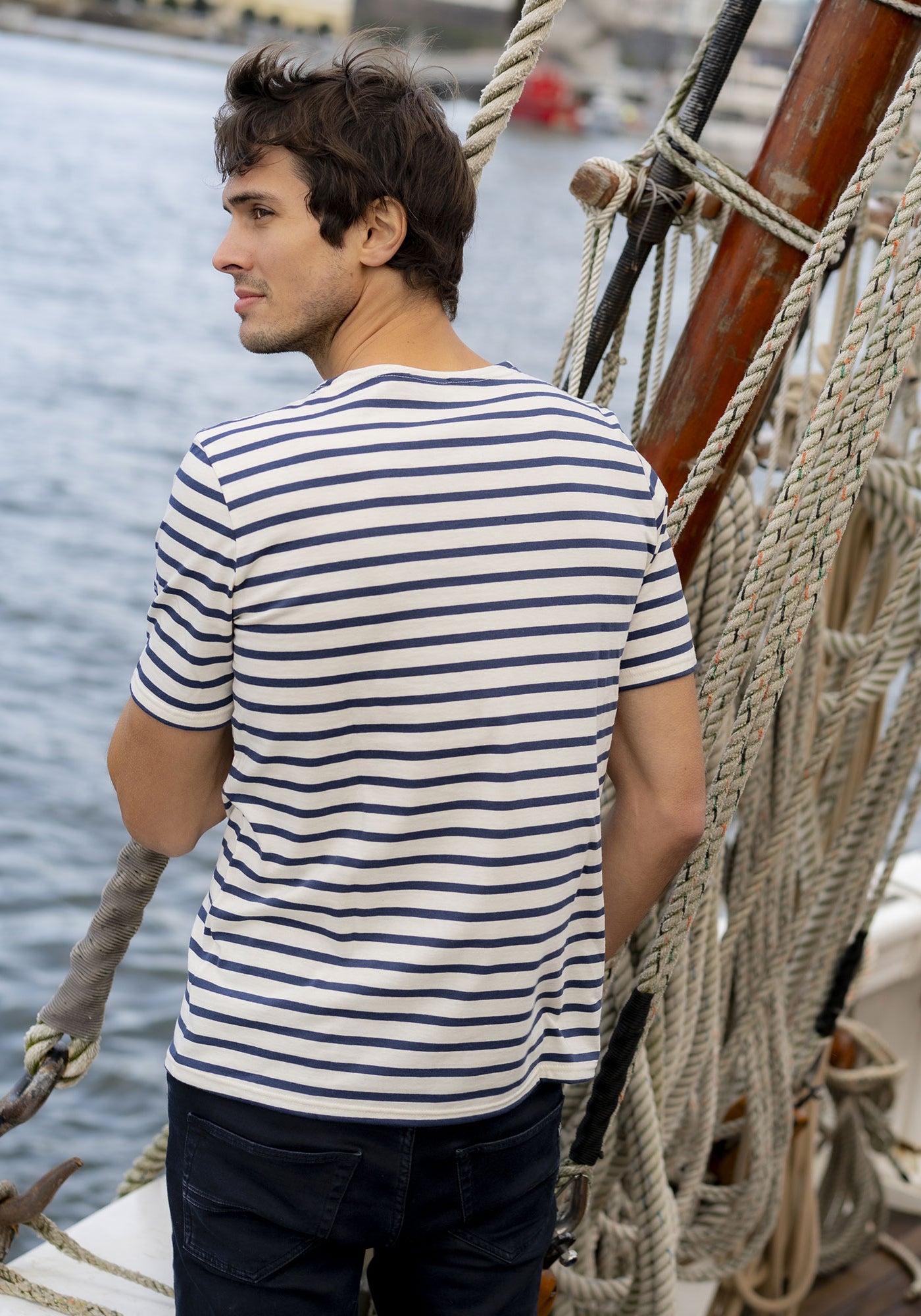 Marinière Narval x Marine nationale (ECRU/NAVY)