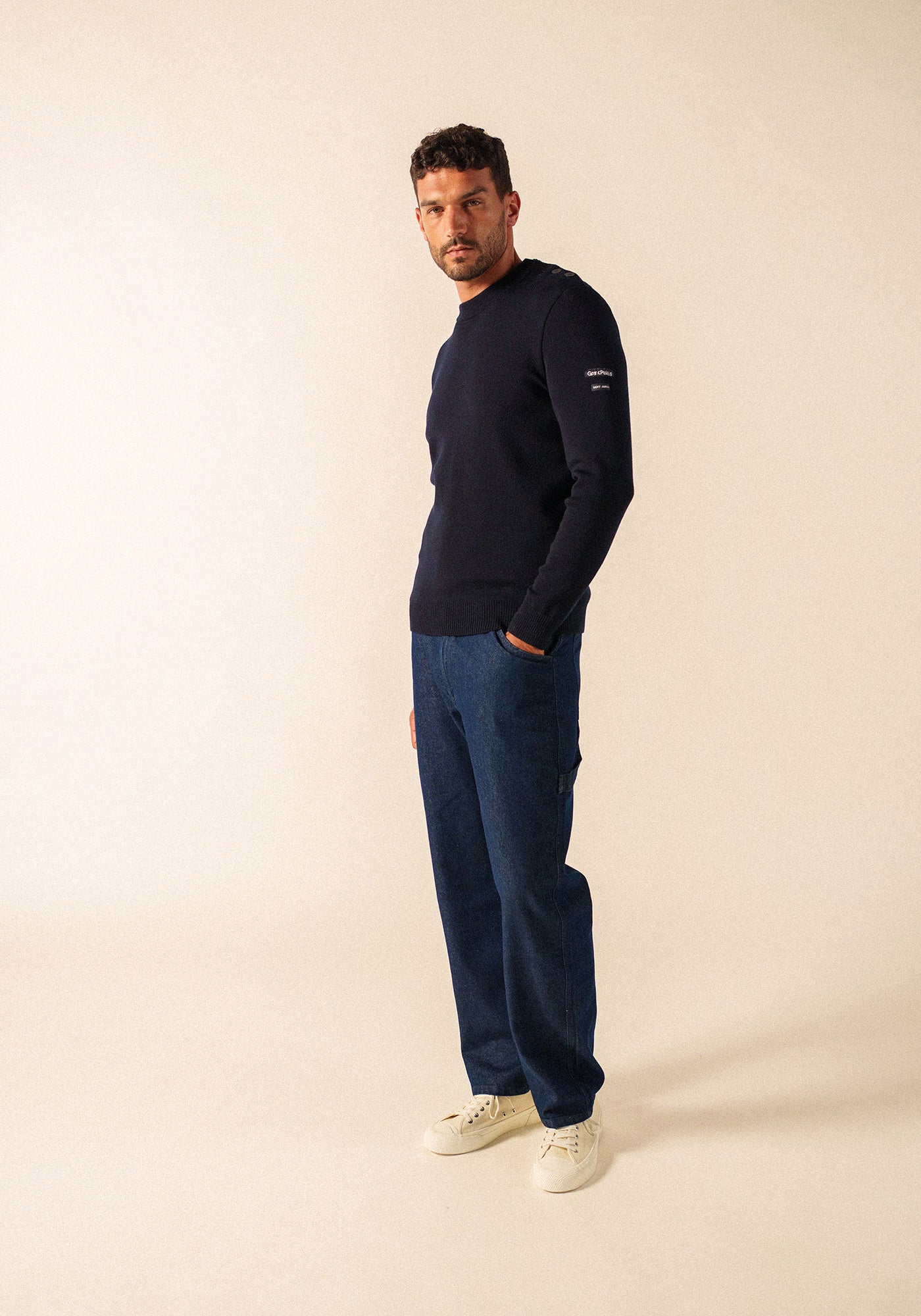 Pull Mondiovision Grand Palais (NAVY)