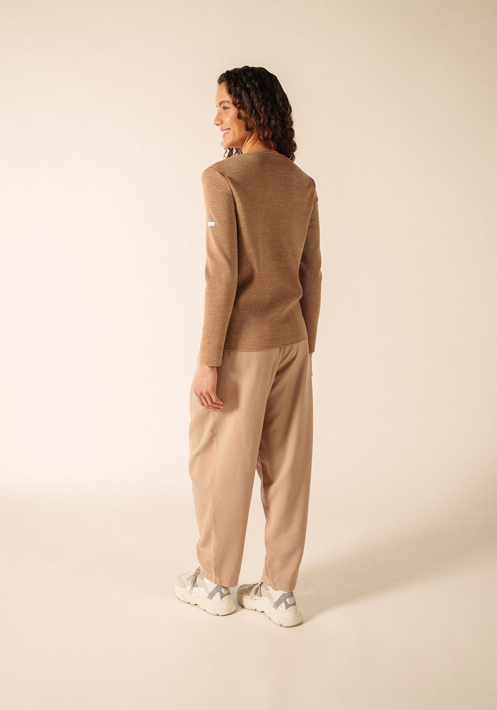 Pull Bréhat (BEIGE FONCE)