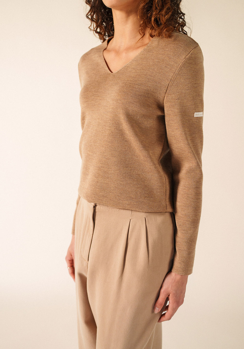 Pull Bréhat (BEIGE FONCE)