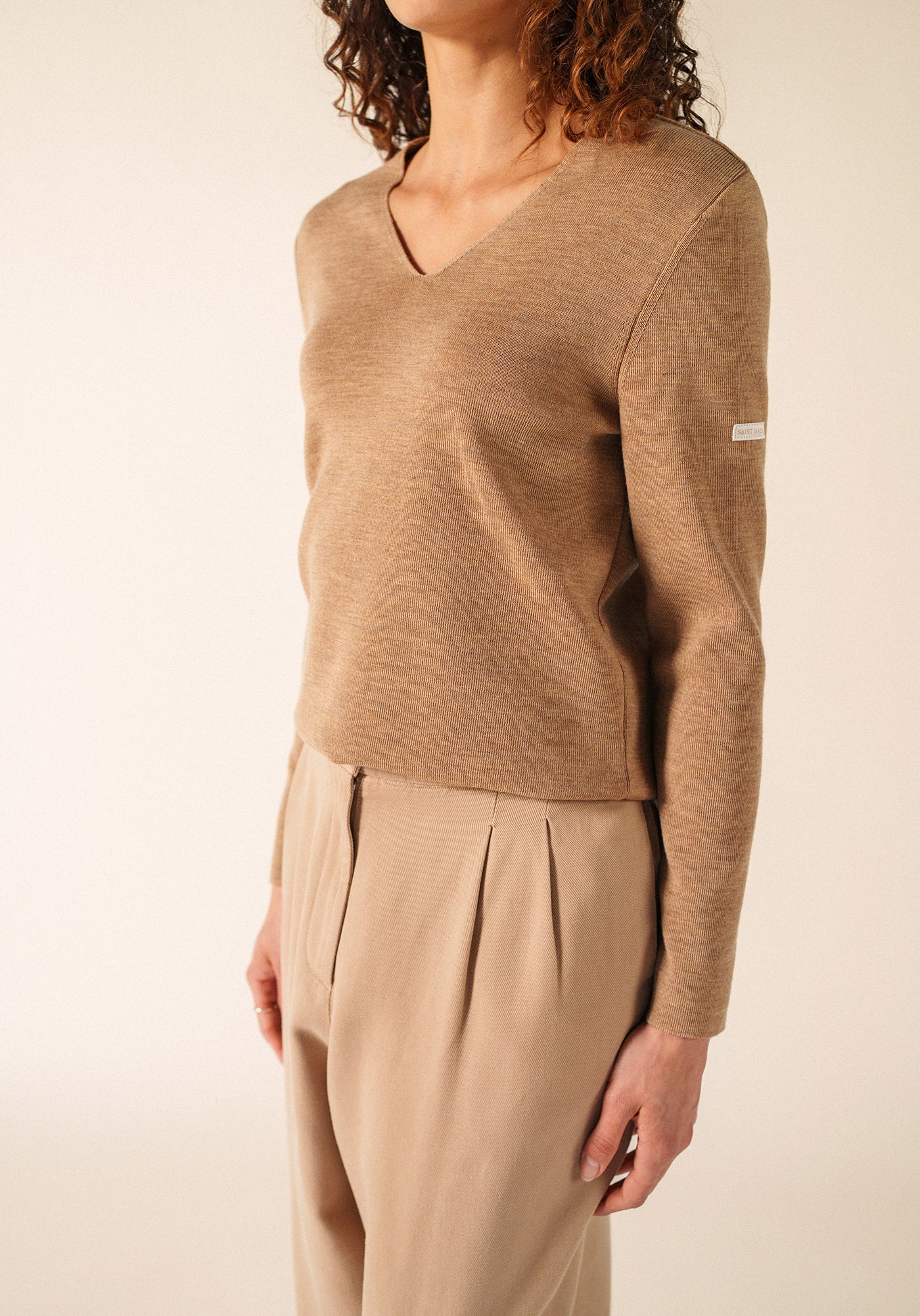 Pull Bréhat (BEIGE FONCE)