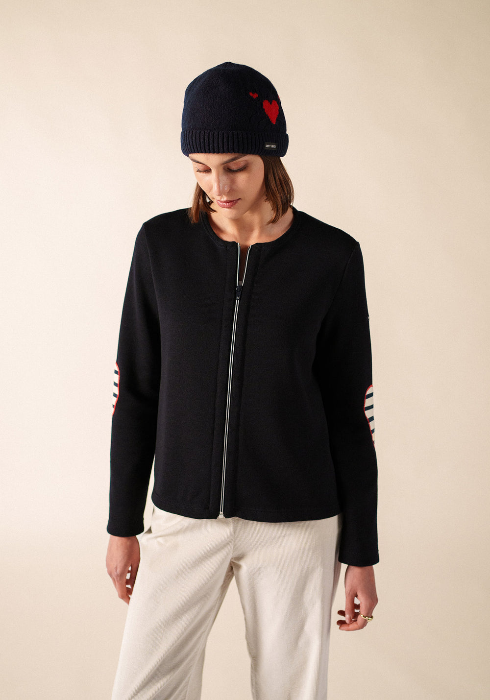 Bonnet Portune (NAVY/TULIPE)