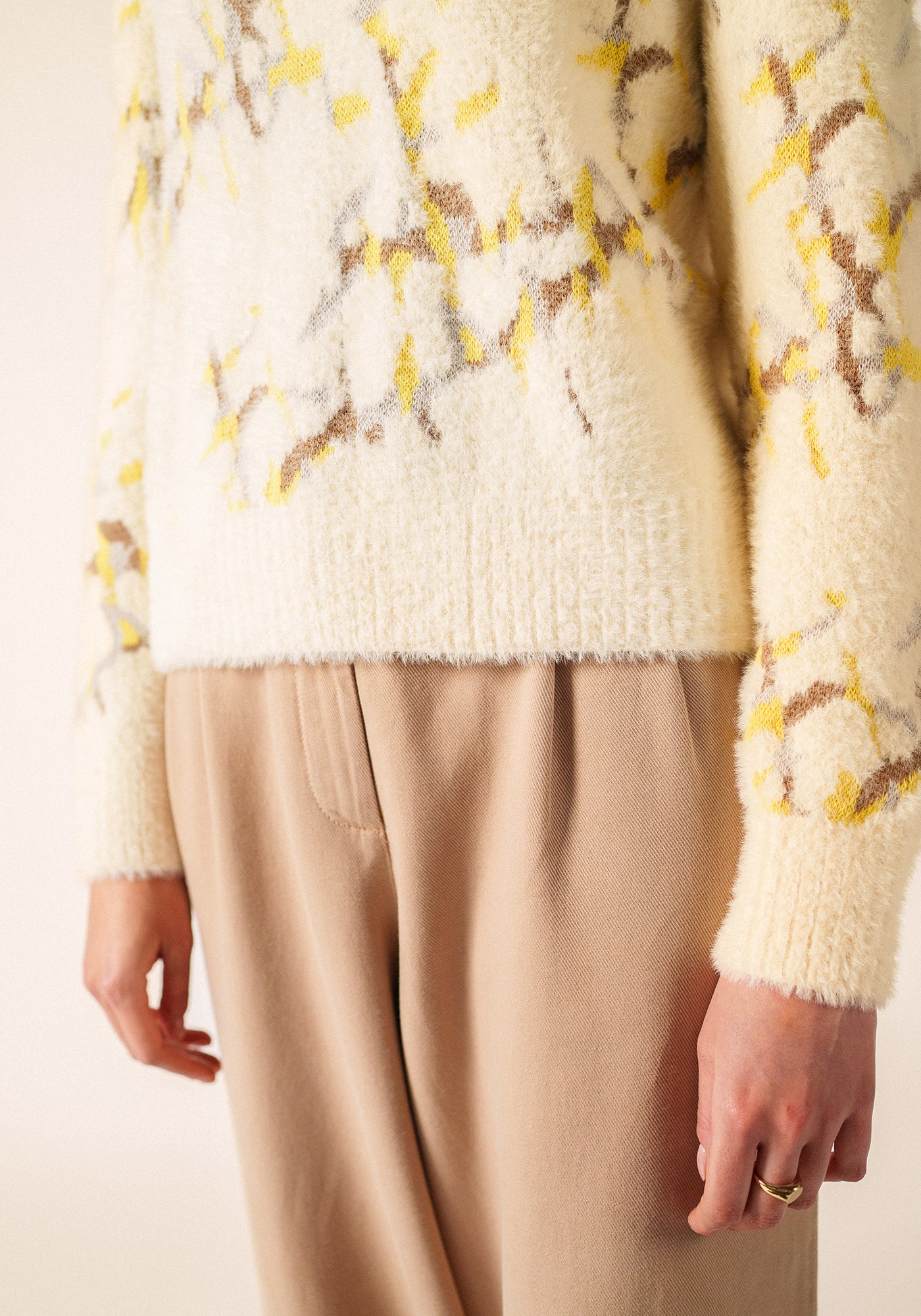 Pull Leeds (BLANC D'HIVER/BEIGE/AUBE)