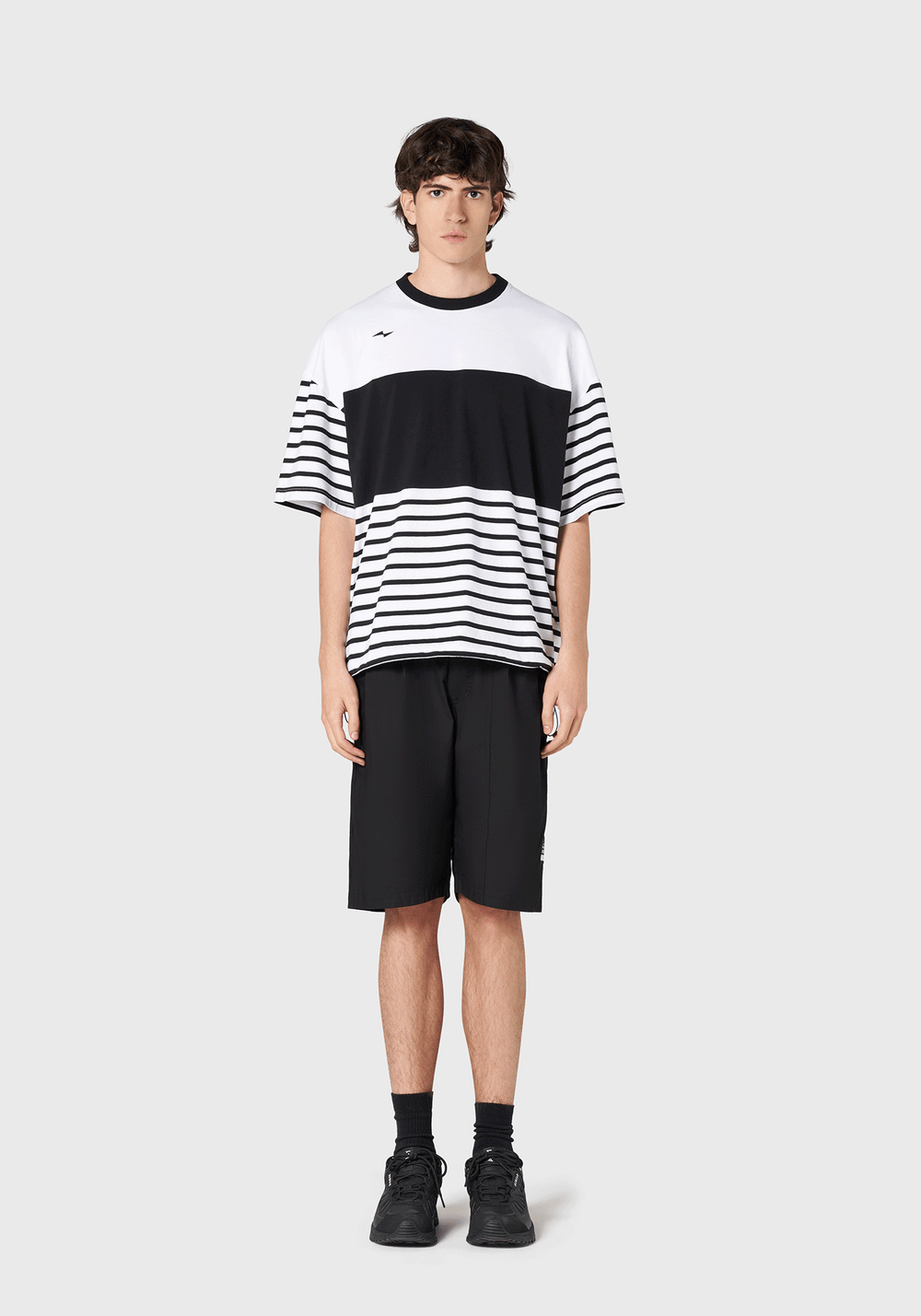 T-shirt Villeroki x AVNIER (BLANC/NOIR)