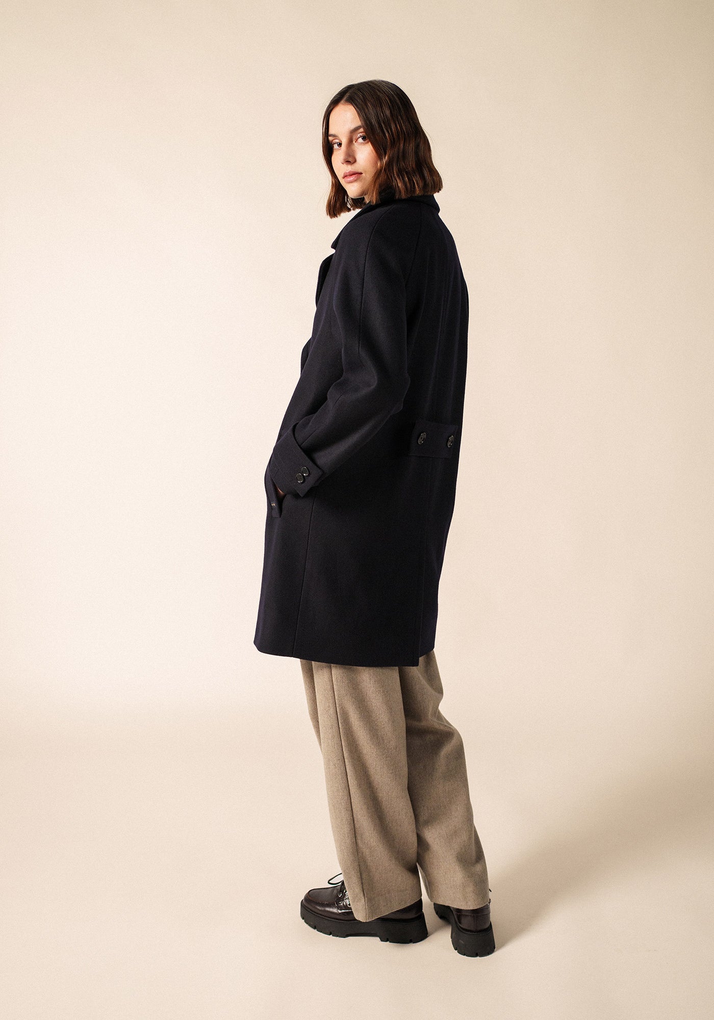 Manteau Ste Laura (NAVY)