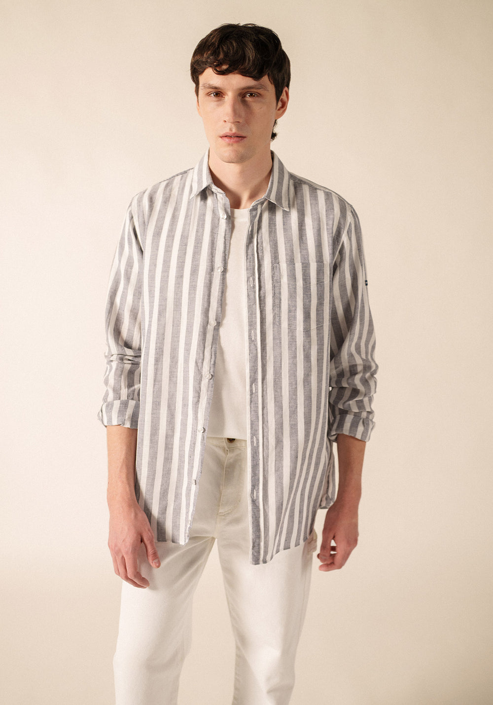 Chemise Jonas (BLANC/AMIRAL)