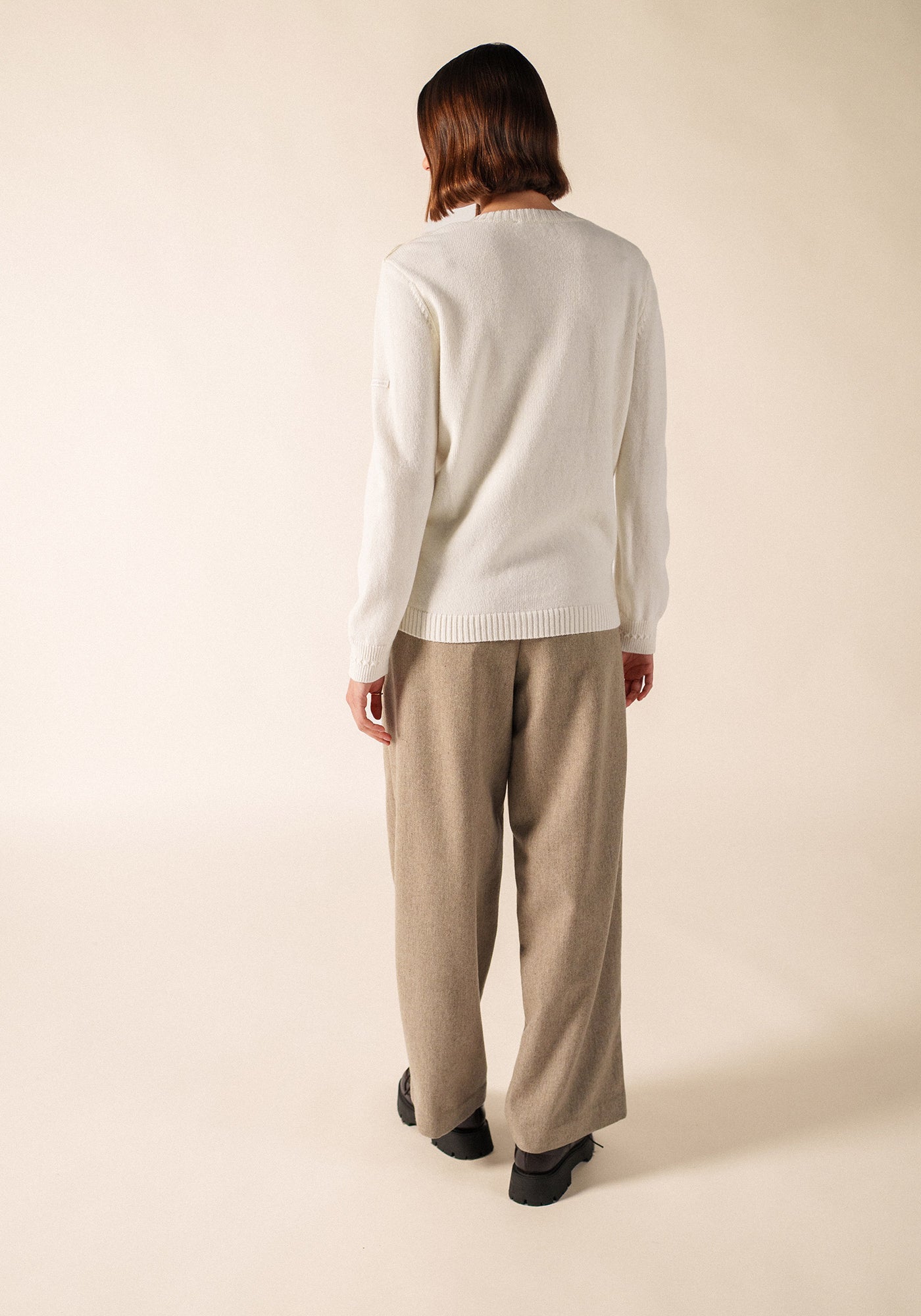 Pull Talmine (BLANC D'HIVER)
