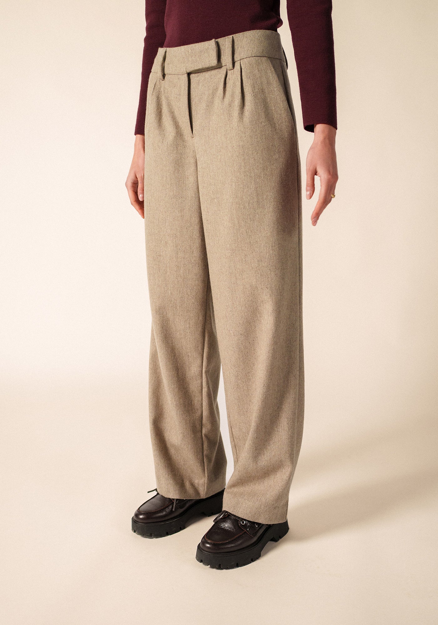 Pantalon Bianca (BEIGE FONCE)