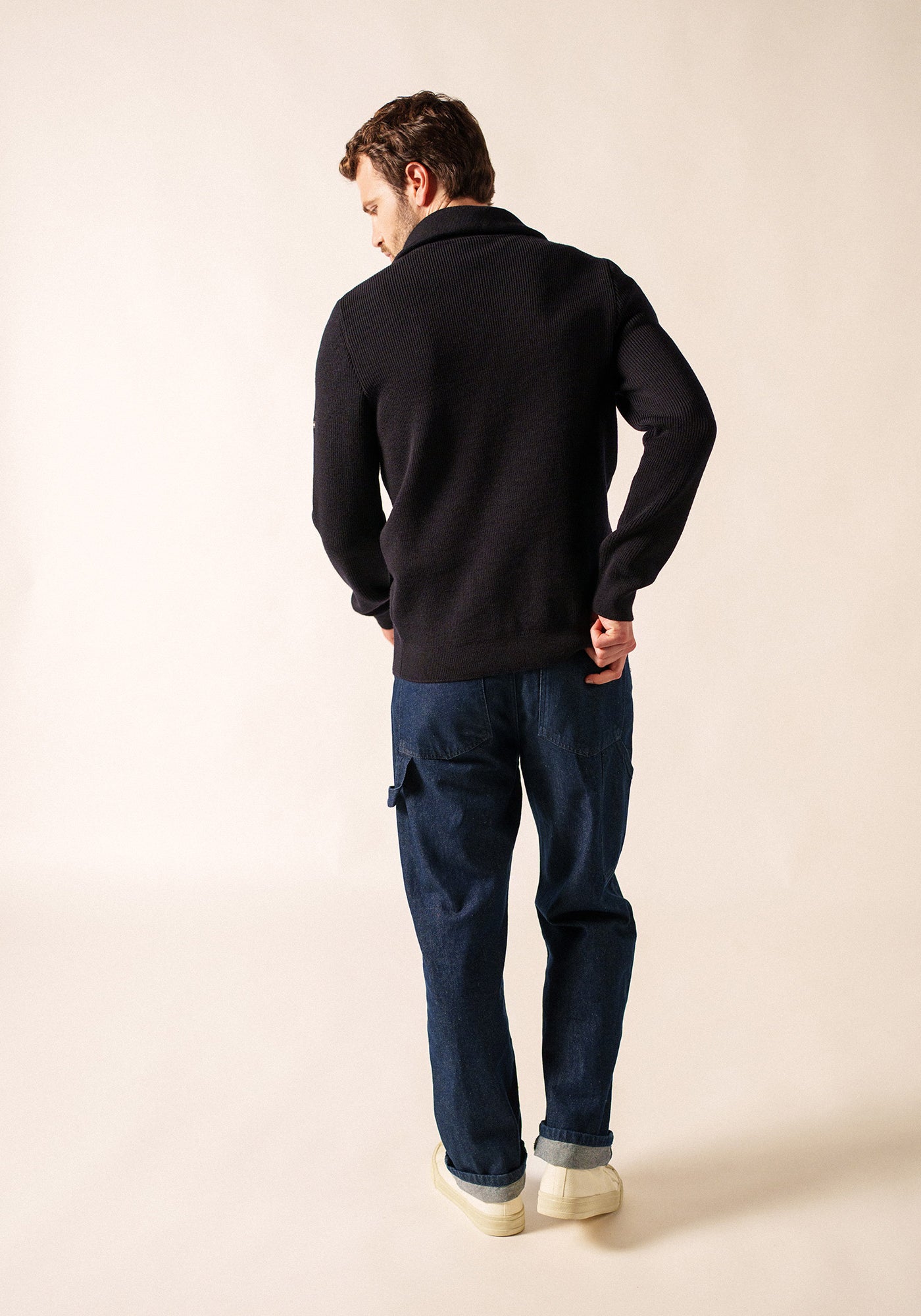Pull Cotentin (NAVY)