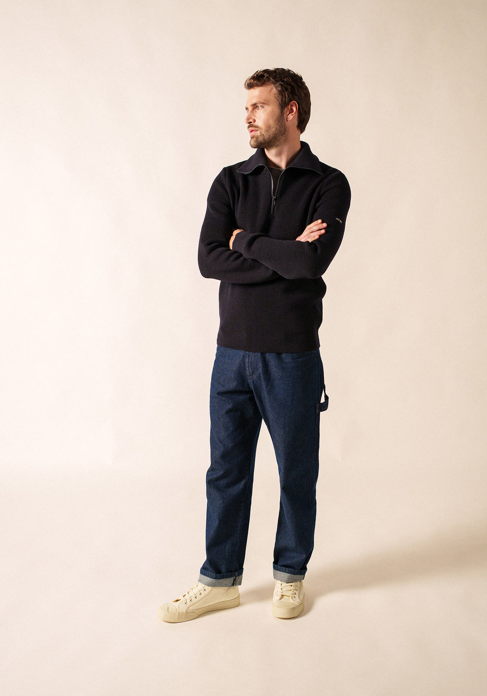 Pull Cotentin (NAVY)
