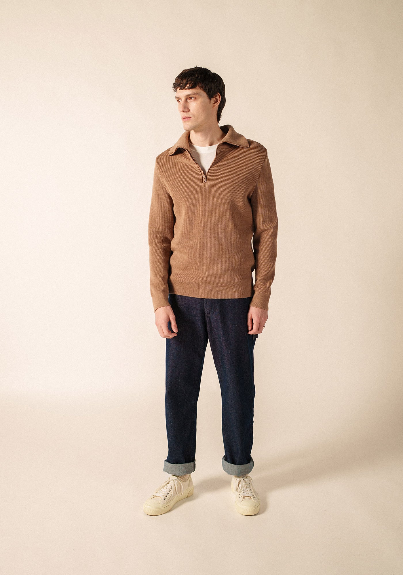 Pull Cotentin (BEIGE FONCE)