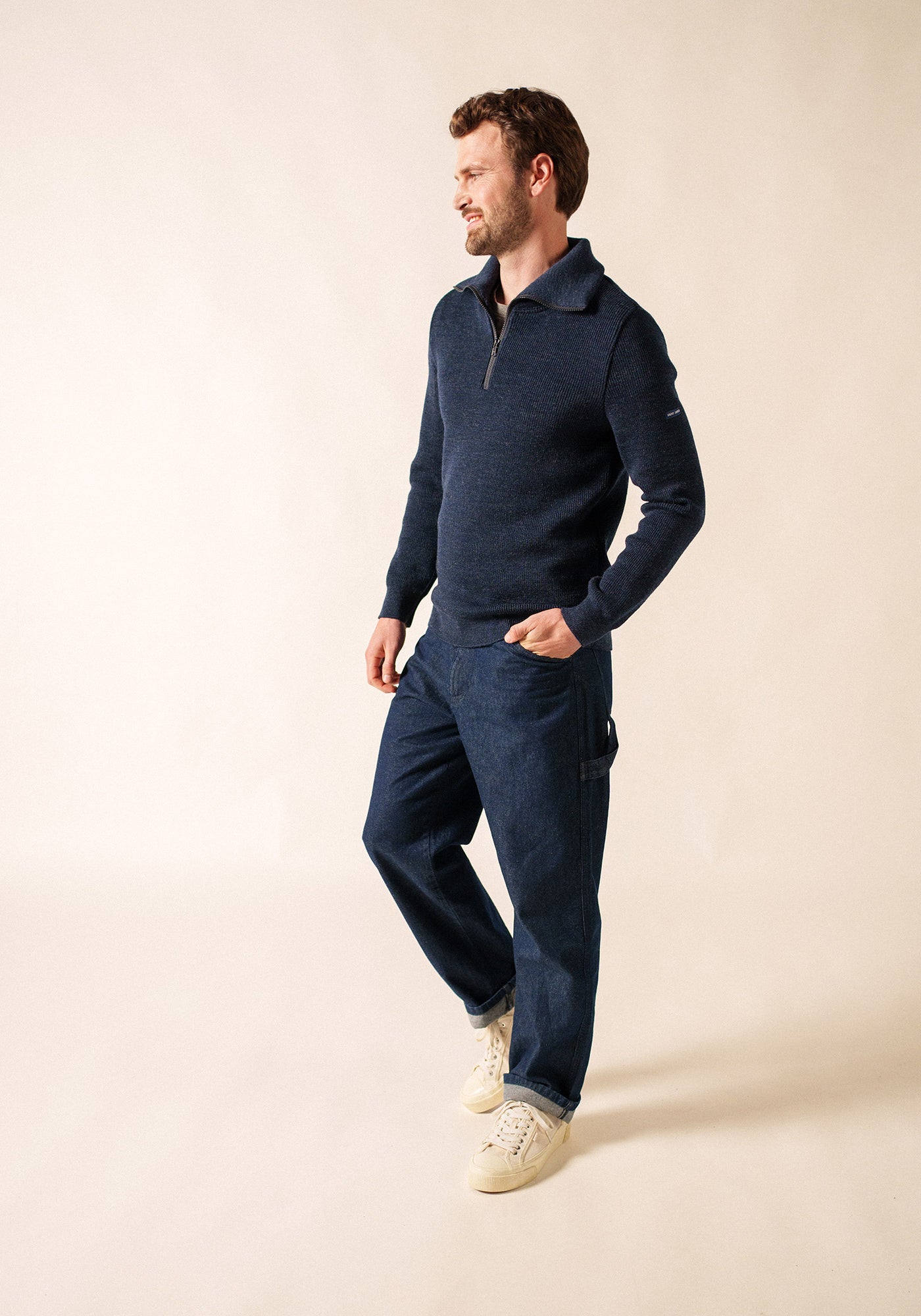 Pull Cotentin (BLEU CHINE)
