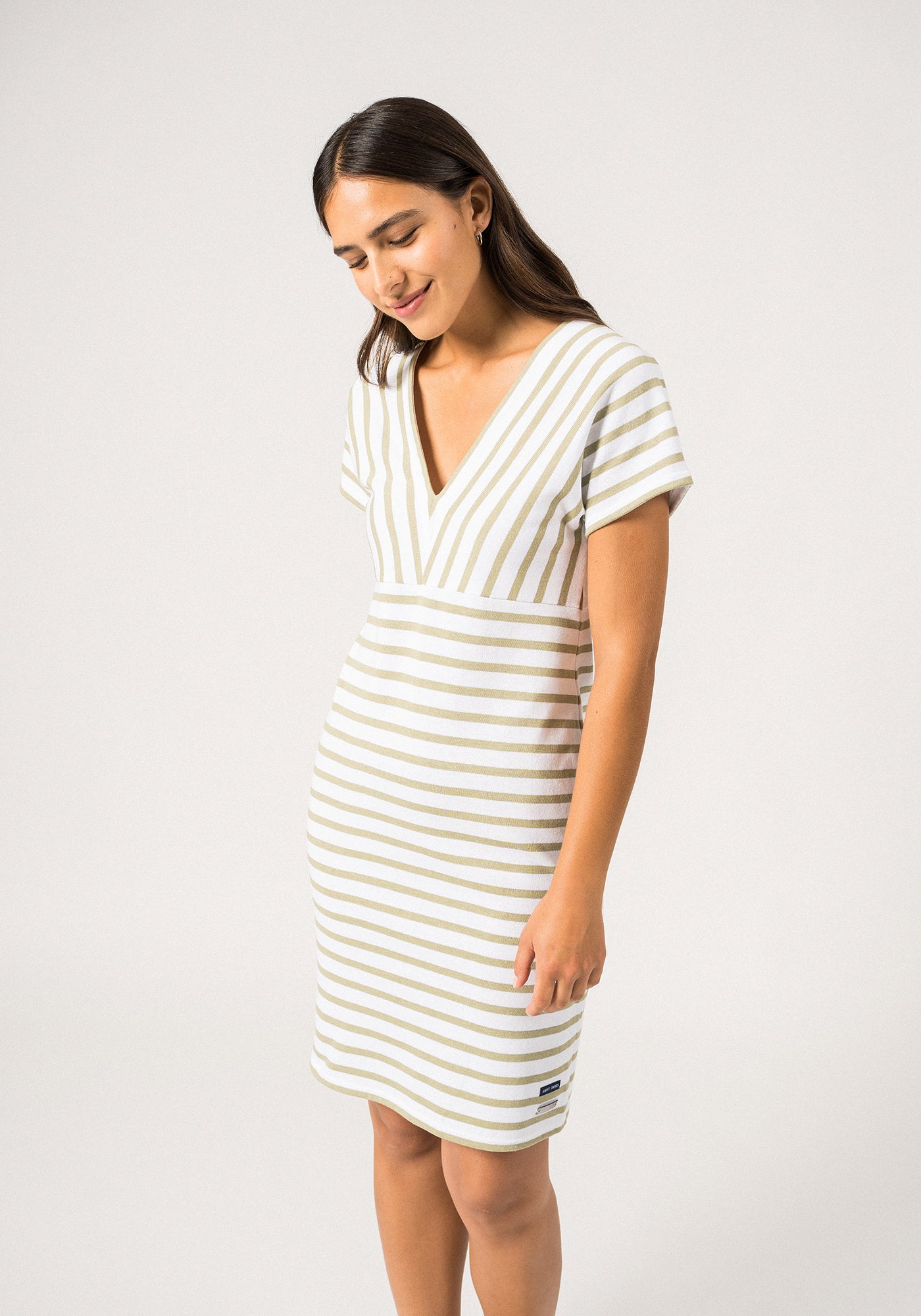 Robe Marinière x Romain Brifault (NEIGE/AMANDIER)